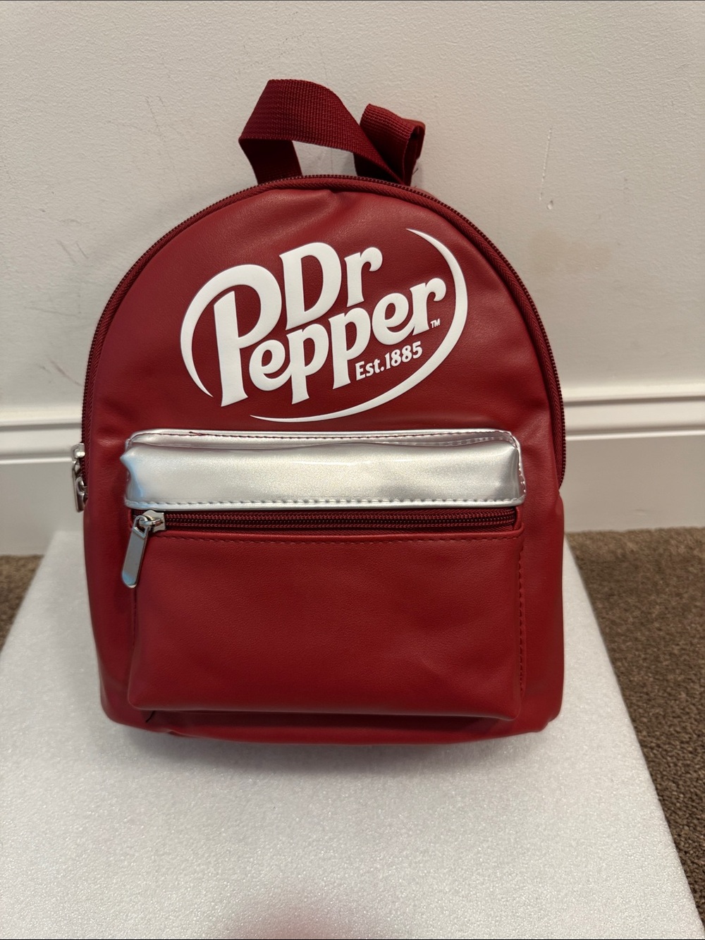 Dr Pepper Bioworld backpack NWT